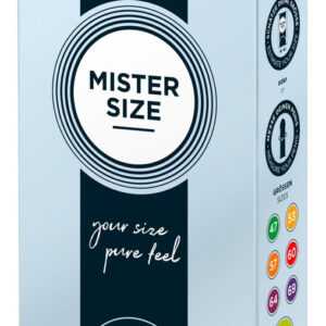 Mister Size tenký kondom - 49mm (10ks)