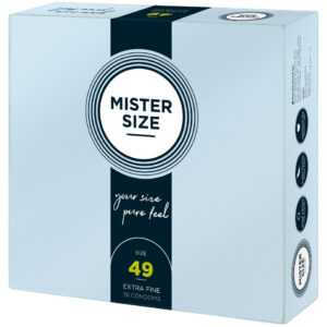 Mister Size thin condom - 49mm (36pcs)