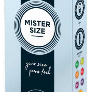 Mister Size tenký kondóm - 53mm (10ks)