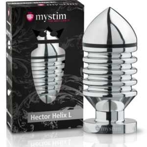 mystim Hector Helix - electric anal cone (large)