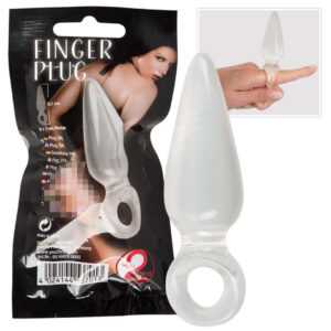 You2Toys Finger Plug - anální kolík (průhledný)