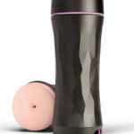 mystim Opus E Anus - electro dildo masturbator (natural black)