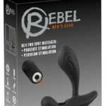 Rebel RC - 2in1 prostate vibrator (black)