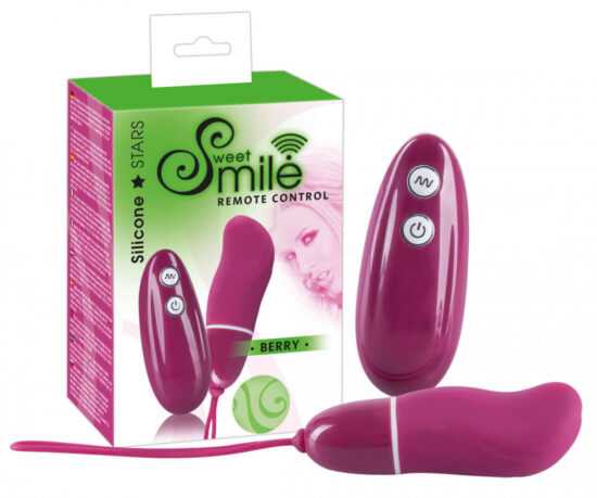 Sweet Smile Berry - mini vibrátor na bod G (7 cm)