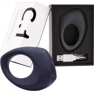 LAID C.1 - USB silicone clitoral vibrator (black)