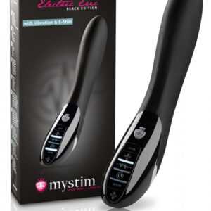 mystim Electric E-Stim Black elektrostimulační vibrátor (černý)