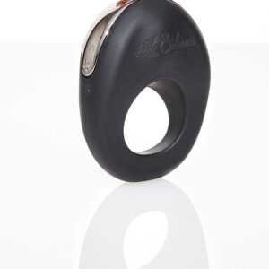 Hot Octopuss Atom - battery operated vibrating penis ring (black)