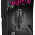 XOUXOU E-stim Butt Plug - Elektro anální dildo (černé)