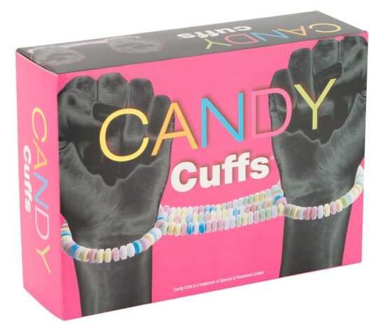 Candy Cuffs - pouta z bonbónů - barevné (45g)