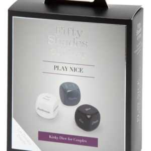 Fifty shades of grey - sex dice set (3pcs)