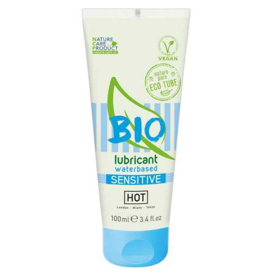 HOT Bio Sensitive - veganský lubrikant na bázi vody (100ml)