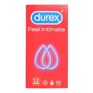 Durex Feel Intimate - tenkostěnné kondomy (12 ks)