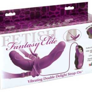 Fetish Vibrating Double Delight Strap-on