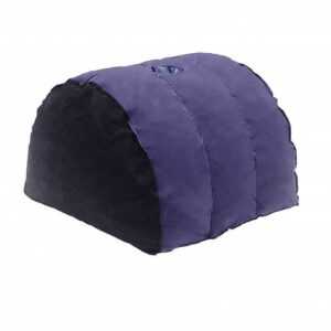 Magic Pillow - Nafukovací polštář na sex - s držákem na dildo (fialový)