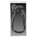 Rebel Double Plug - dvojité anální dildo (černé)