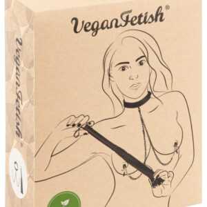 Vegan Fetish - Discipline Set (black) - 3 pieces
