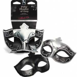 Fifty Shades of Grey Masquerade Mask Twin Pack Sada dvou luxusních masek na oči