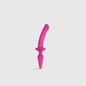Strap-on-me Swith Semi-Realistic S - 2in1 silicone dildo (pink)