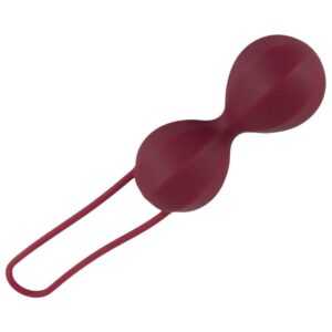 Inner ball silicone geisha ball duo (burgundy)