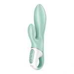 Satisfyer Air Pump Bunny 5 - smart rechargeable pumpable vibrator (mint)