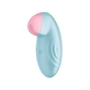 Satisfyer Tropical Tip lay-on vibrator (light blue)