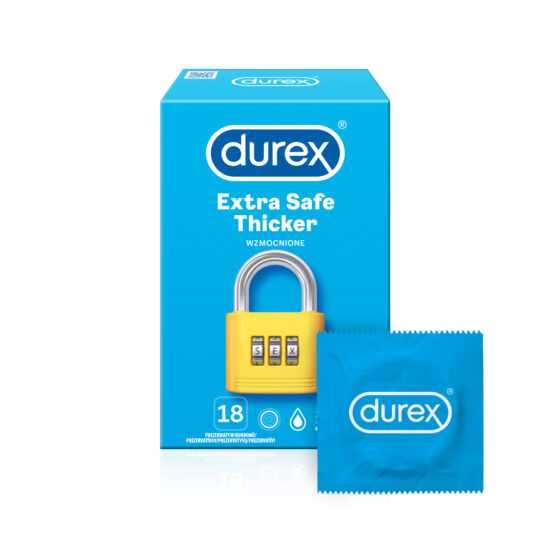 Durex Extra Safe - bezpečné kondomy (18ks)