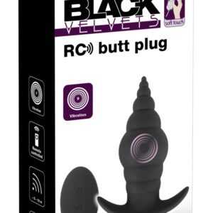 Black Velvets RC Butt Plug