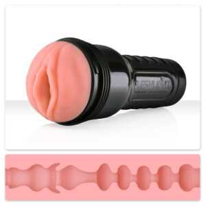 Fleshlight Pink Lady Mini-Lotus - realistická vagína v pouzdře (přírodní)