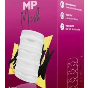 ROMP Mosh - flexible travel masturbator (translucent)