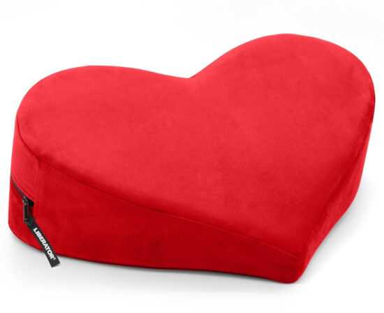 Liberator Heart Wedge - heart shaped sex pillow (red)