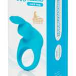 Happyrabbit Cock - Battery operated vibrating penis ring (blue)