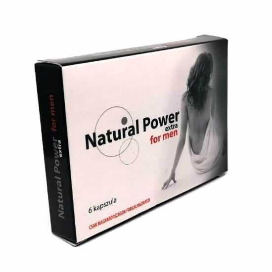 Natural Power - doplněk stravy pro pány (6 kusů)