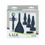 LUX Active - silicone anal training set (black)