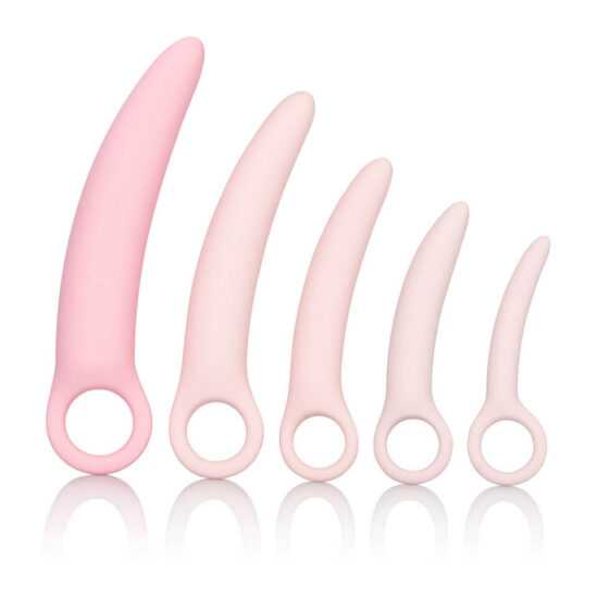 CalExotics Inspire - silicone vagina dilator set (pink)