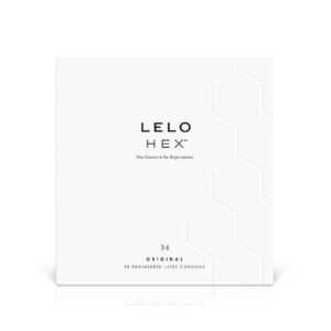 LELO HEX Condoms Original -luxusní kondomy (36ks)