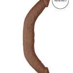 RealRock Double Dong 18 - double dildo (46cm) - dark natural