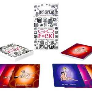 GO F*CK - Kama Sutra card game (52 pcs)