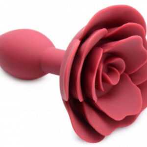 Master Series Booty Bloom - pink silicone anal dildo (red)