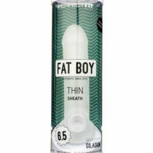 Fat Boy Thin - návlek na penis (17cm) - bílý