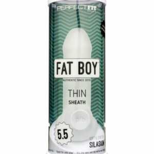 Fat Boy Thin - návlek na penis (15cm) - bílý