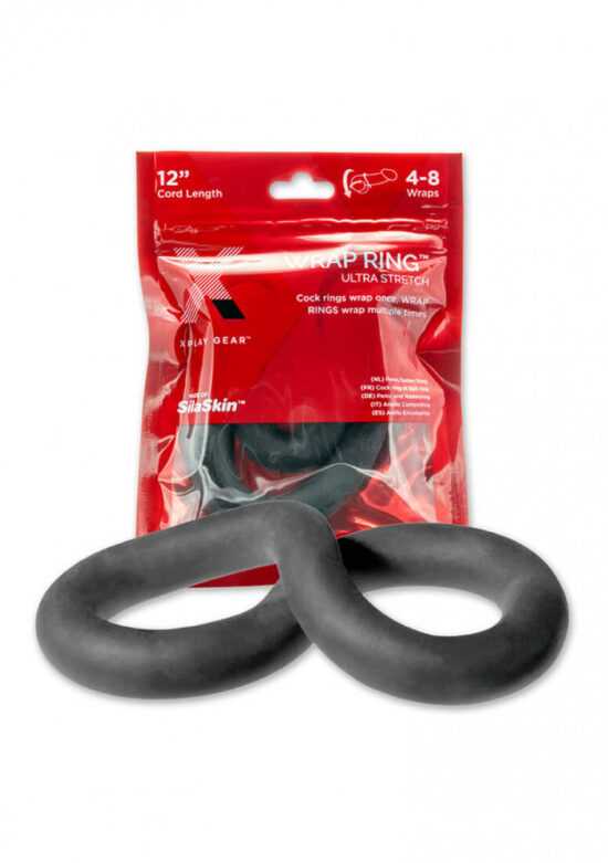 Perfect Fit Ultra Wrap 12 - thick penis ring - black (30cm)"