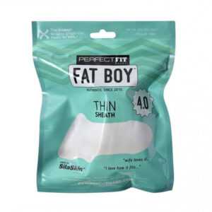 Fat Boy Thin - návlek na penis (10cm) - bílý