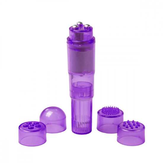 Easytoys Pocket Rocket - vibrator set - purple (5 pieces)