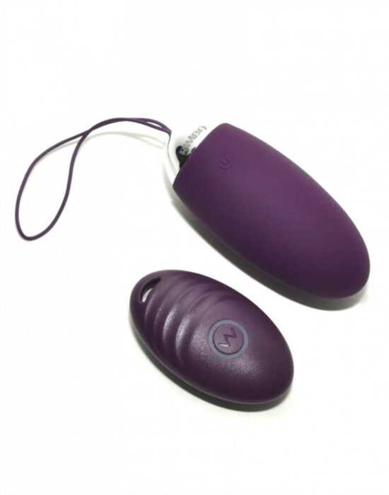 Rimba Venice - Rechargeable Radio Vibrating Egg (purple)