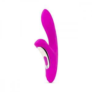 Easytoys Tapping Rabbit - rechargeable G-spot vibrator with tickle lever (pink)