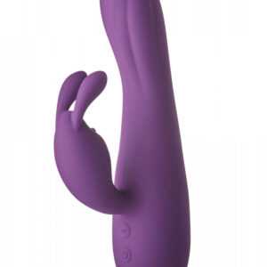 Flirts - bunny vibrator with tickle lever (purple)