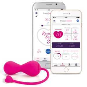 LOVELIFE BY OHMIBOD - KRUSH - dvojice inteligentních venušiných kuliček (růžová)