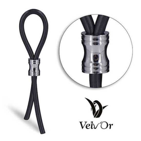 Velv'Or JBoa 304 - adjustable penis ring (black)