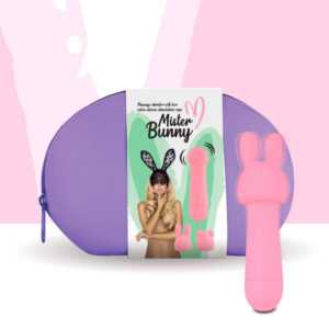 FEELZTOYS Mister bunny - waterproof mini massaging vibrator set (pink)