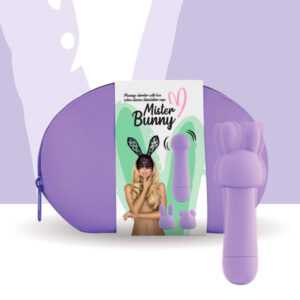FEELZTOYS Mister bunny - waterproof mini massaging vibrator set (purple)